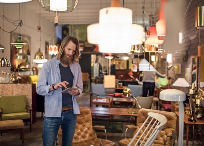 Como montar uma loja de móveis usados